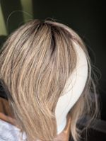 Jon Renau Human Hair EasiPart XL Remy Human Hair Topper Blonde