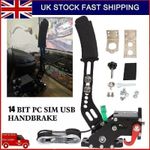 14 Bit PC USB Handbrake SIM w/Clamp For Racing Games Logitech G27 G29 T300 T500
