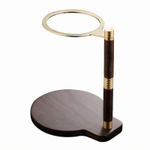 Wooden Pour-over Coffee Stand Solid Wood for Office Beverage Area