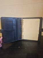 FILOFAX RICHMOND DESKFAX  Organiser Vintage Black Grained Leather (M5)