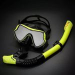 Professional Scuba Diving Snorkel Mask Set Swimming Underwater Anti Fog Adults