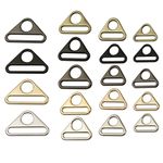D Ring Solid Cast Dee Buckles Adjuster Triangle Moulded 20mm 25mm 32mm 38mm 50mm