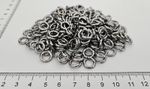 10mm x 2mm Extra Thick Stainless Steel Chainmail Jump Rings -  120g (~200) Bulk