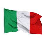 Large Italy Flag Bunting 250 150cm Italy Italian Flags Italia Coat of Arms