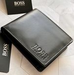 Hugo Boss Bifold Asolo Leather Wallet for Credit Card Notes Coins  