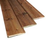 Treated Shiplap Timber Cladding 19x125 mm Weatherboard Tanalised Tongue & Groove