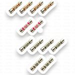 Electrical Fuse Plug Top Domestic Fuses Household Mains 13A 10A 5A 3A Mix Fuses