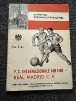 EUROPEAN CUP FINAL 1964 Real Madrid v Inter Milan with insert
