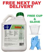 5L GALLUP XL PROFESSIONAL GLYPHOSATE 360g/L TOTAL WEED KILLER + FREE CUP  BARCLA