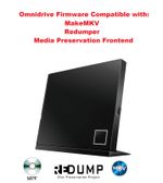 Asus 4k Uhd Blu-ray Burner External Drive Omnidrive LibreDrive Enabled MakeMKV