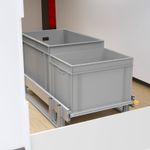 Rear Pull Out Raised Floor, Length 90cm Any Width, Heavy Duty Pull Out Camper Van