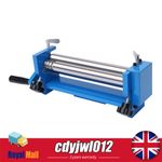 SJ 300 Manual Slip Roll Rolling Bender Steel Plate Bending Round Machine 300mm