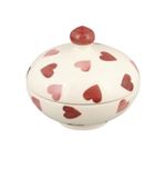 Emma Bridgewater New 1st Pink Hearts Small Lidded Pot.Lovely .
