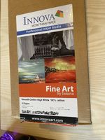 Innova Fine Art Smooth Cotton High White 315gsm 36” Roll – Only Few Metres Used