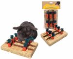 Rosewood Boredom Breaker Carrot Play Patch Rabbit Guinea Pig Chew Toy