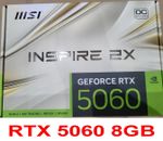 MSI GeForce RTX 5060 8G INSPIRE 2X OC Graphics Card