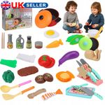 35-Piece Set Pretend Cook Playset for Ages 3-5 Complete with Cooking Utensils
