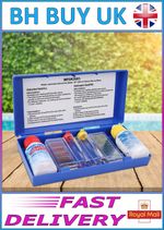 PH & CHLORINE WATER QUALITY TEST KIT, SWIMMING POOL HOT TUB TESTER KIT