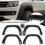 FOR 2010-2020 VW AMAROK WIDE FRONT & REAR WHEEL ARCHES FENDER FLARES BODY KIT UK