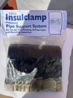 10 x Insulclamp 1 5/8Air Conditioning Refrigeration Pipe Support Clamps