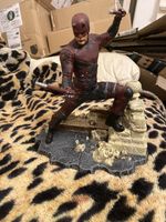 Marvel Daredevil Netflix Charlie Cox Statue Rare Diamond Select Series (No Box)