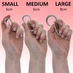 SNAP HOOKS Carabiner Clip Keyring Rope Spring Clasp Carabine Karabina GALVANISED