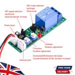 12V Infinite Cycle Delay Time Timer Relay Turn ON OFF Switch Loop Module 0-24 Hr