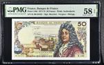 France  50  francs 1971 PMG 58 EPQ, aUNC