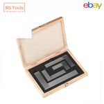 Precision Steel Hardened Square 4 Pcs Set Ground Machinist Tool  2" 3" 4" 6" UK