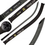 Corus Boilie Throwing Stick Carbon Fibre Carp Fishing Bait Stick Neoprene Case