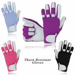 Thorn Proof Gardening Gloves Ladies ,Cut & Thorn Resistant Pruning Girls Work 
