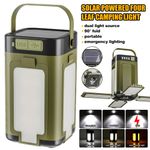 Portable Camping Lantern Rechargeable LED light 2000mAh Outdoor emergency Lamp