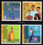 Malta 2001  Christmas SG1239 - 1242 Unmounted Mint MNH