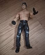 Wrestling Action Figure Toy - Black Trousers & Gloves Figure