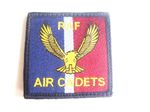 RAF AIR CADETS NEW TRF BADGE - HOOK / LOOP BACKING  RAFAC  UK