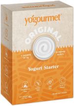Yogourmet Yogurt Starters (6 Sachets = 6 Liters) Probiotic Starter Culture