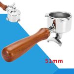 51mm Coffee Espresso Portafilter For Delonghi Dedica Series EC680/685 SMEG ECF01