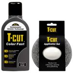 T-Cut Color Fast Grey Ceramic Wax Polish Scratch Remover 500ml + Applicator