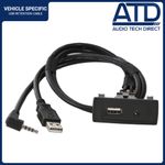 USB AUX Retention Cable For Mercedes Sprinter W609 Vito W447 OEM Factory Adaptor
