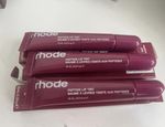 3 pack rhode raspberry jelly lip Tint Effect,  lip Peptide, Purple Shade, 10 mL