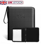 Film Ring Binder Storage Photo Zipper Album For 35mm 120 4x5 Negative Pages UK