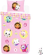 GABBY´S DOLLHOUSE Junior Toddler Cot Bed Duvet Cover Set Gabby Baby Box Friends