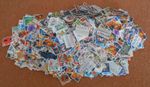 330g GB British Christmas stamps off paper.