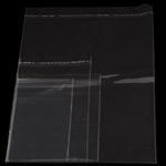 Self Seal Clear Cellophane Plastic Bags Cello Display Bags for Greeting Cards