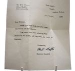 1952 CHARLIE CHAPLIN AUTOGRAPH LETTER GREAT CONDITION FULL SIGNATURE
