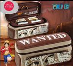 One piece Cartoon Anime Pencil Case  Large Capacity Christmas gift for children