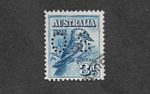 AUSTRALIA 3D KOOKABURRA  OS PERF FINE USED