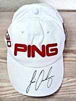 PING Baseball Cap Hat SIGNED By (The Open Champion 2010 - Louis Oosthuizen)