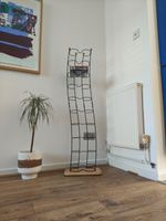 VHS Storage Tower Rack Vintage Physical Media Free Standing Tower Video Cassette