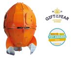 Wallace & Gromit Rocket, Build Your Own Cardboard Craft Kit - A Grand Day Out